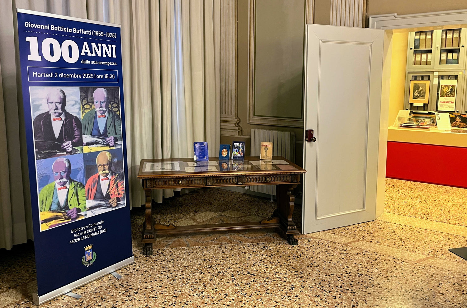 La celebrazione a Lendinara per i 100 anni dalla scomparsa di Giovanni Battista Buffetti