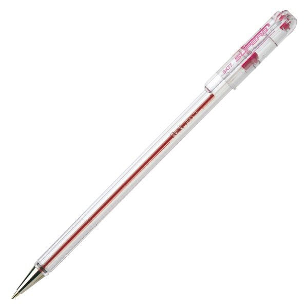 Penna a sfera Superb - rosso - Tratto fine