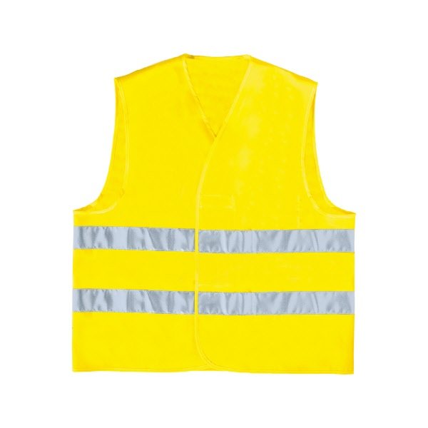 Gilet ad alta visibilità - colore giallo - taglia L