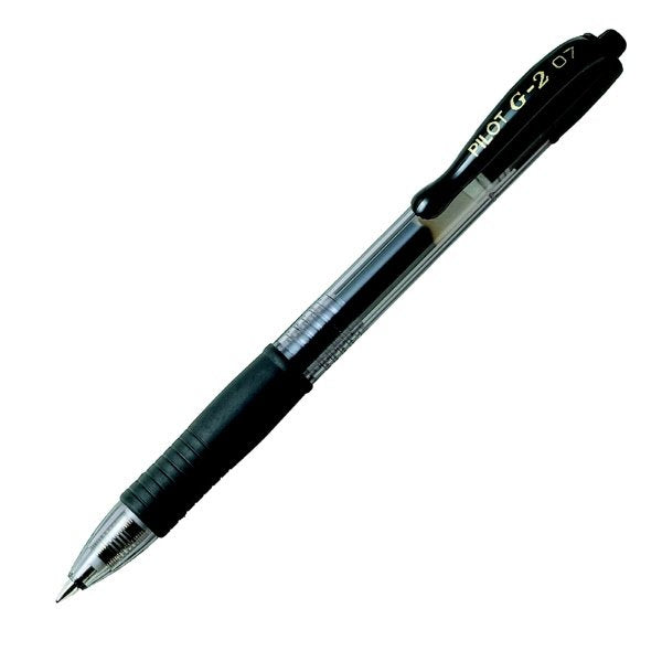 Penna a sfera gel G-2 - nero - Tratto fine