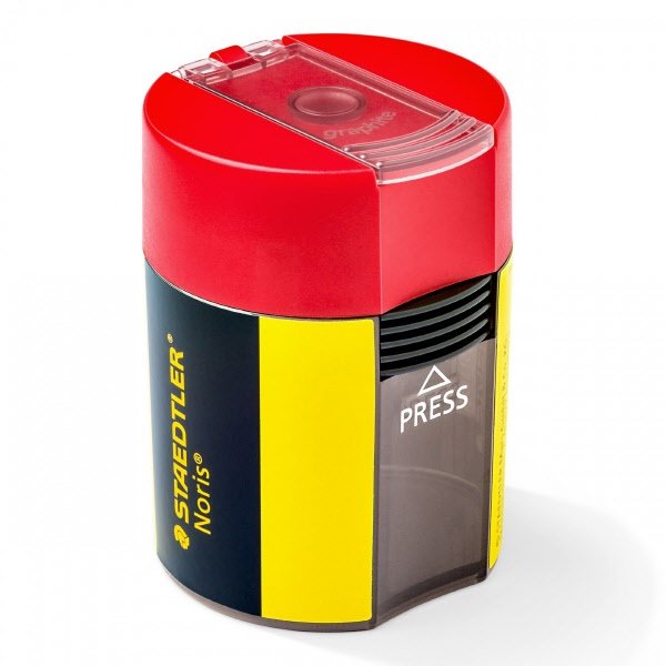 Temperamatite Noris - 1 foro - rosso, giallo, nero