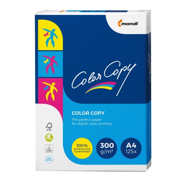Color Copy bianca - A4 - 300g - 125 fogli