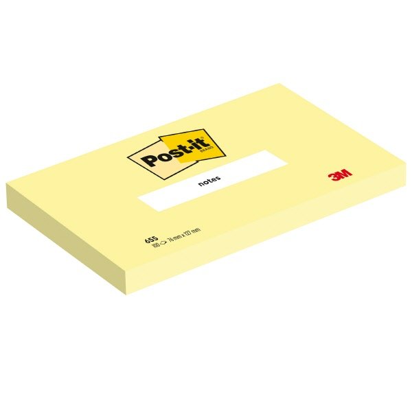 Foglietti Post-it Note - 76x127 mm - Giallo Canary