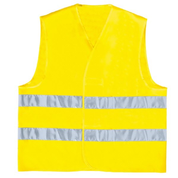Gilet ad alta visibilità - colore giallo - taglia XXL