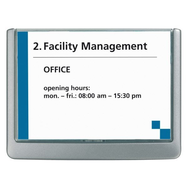 Targa click sign Durable - 14,9x10,6 cm