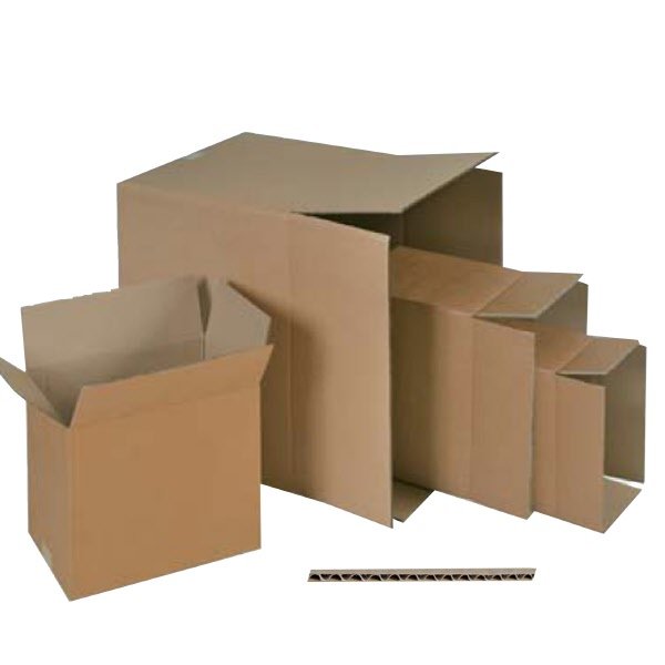Scatole in cartone onda doppia - F.to 50x40x30 cm
