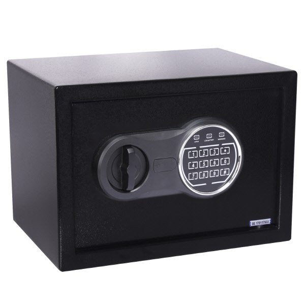Cassaforte di sicurezza con serratura elettronica 310ET 31x20x20 cm - nero