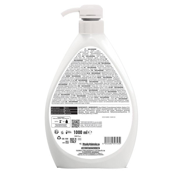 Sanitec - Sapone liquido  Securgerm con antibatterico - 1 litro