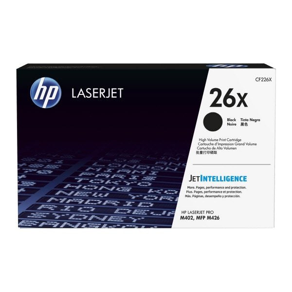 Hp - Toner originale - 26X - Nero - CF226X - 9.000 pag