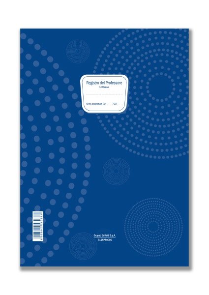 Registro del professore ad 1 classe - 16 pagine - 34x24 cm