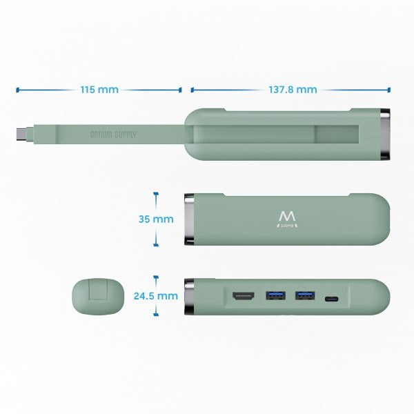Dock multiporte 5 in 1