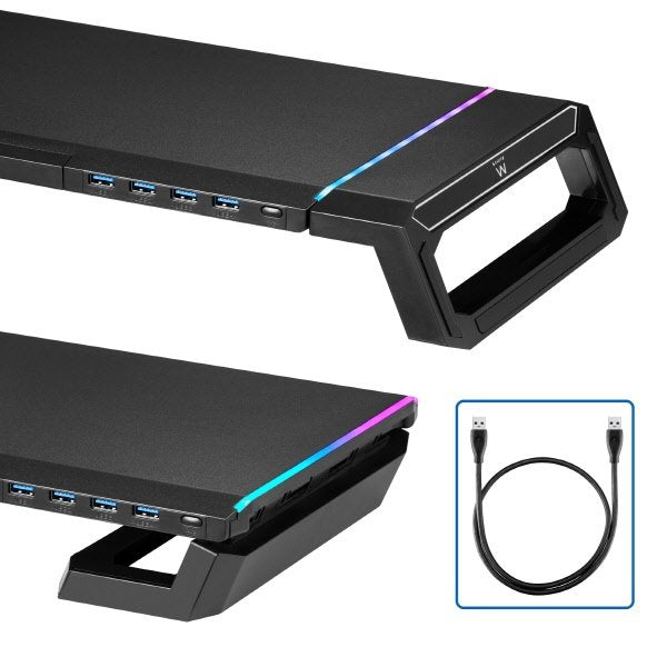 Supporto per monitori con illuminazione RGB