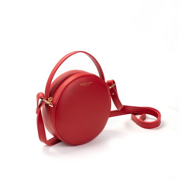 Borsa a mano Laura - rosso ciliegia