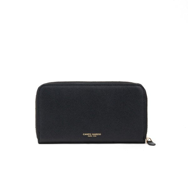 Portafoglio con zip Martha - nero