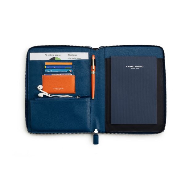 Portfolio A5 Albert - blu lapis