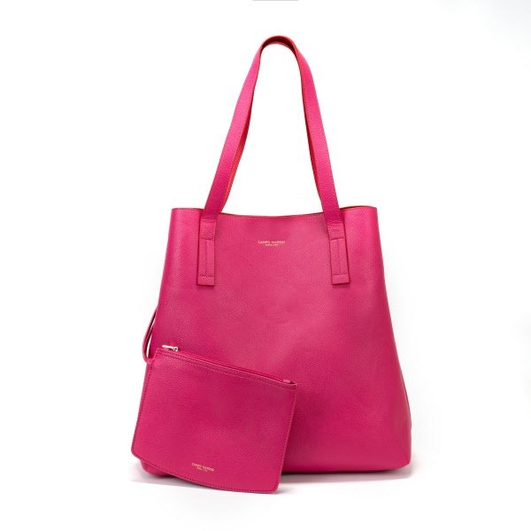 Borsa tote iconica - rosso ciliegia