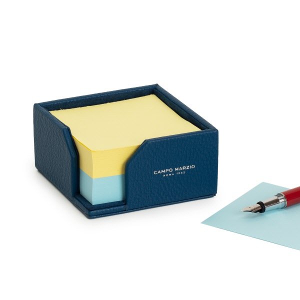 Porta memo Pythagoras - blu lapis