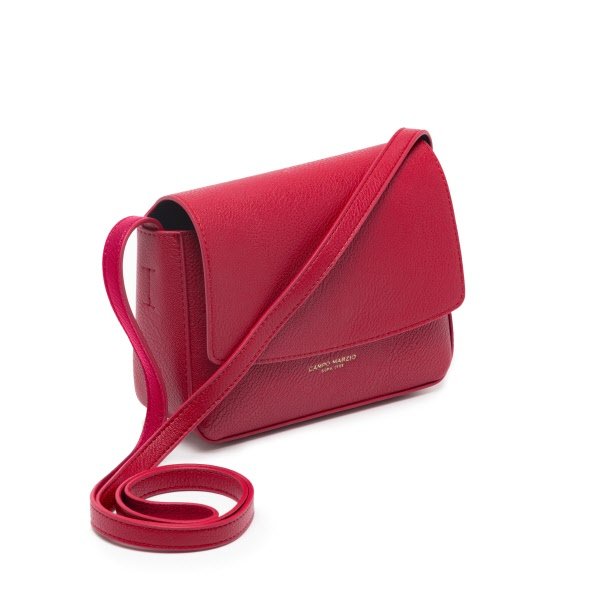 Borsa mini Emily - rosso ciliegia
