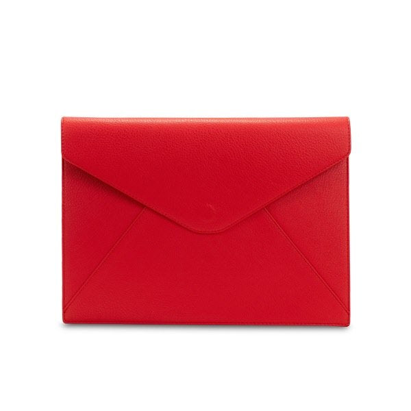 Portadocumenti A4 Fedor - rosso ciliegia