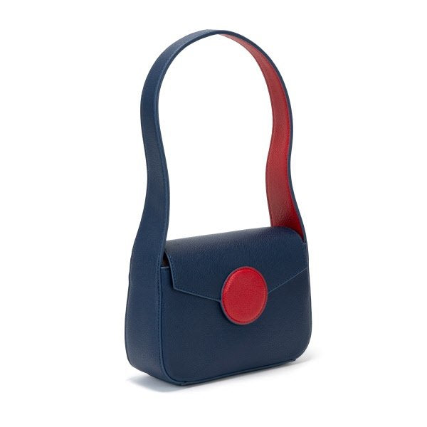 Borsa a spalla Vera - blu oceano