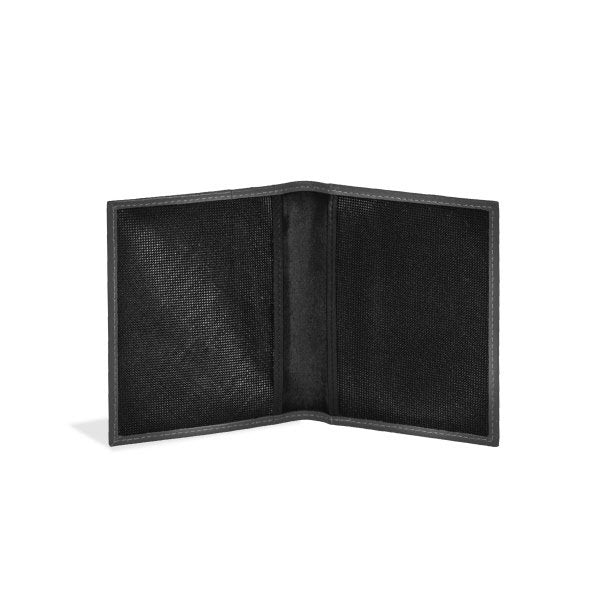 Porta card bi-fold Samuel - nero