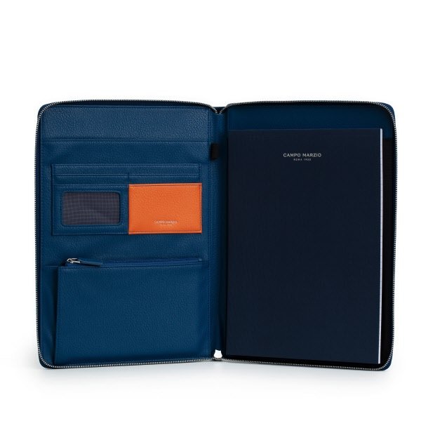 Portfolio A4 Isaac - blu lapis