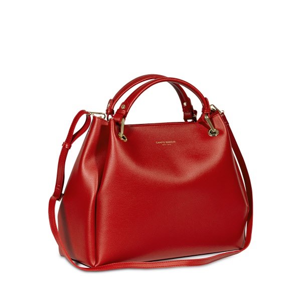 Borsa a mano Louise - rosso ciliegia