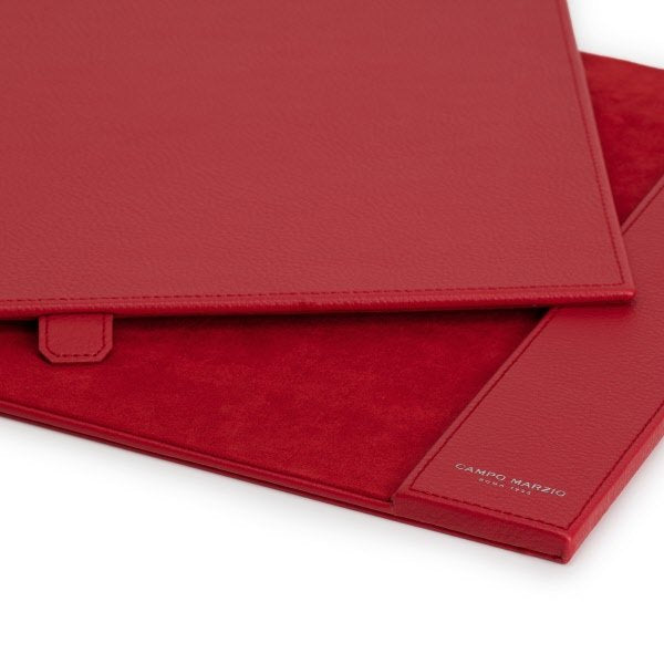 Sottomano doppio Aristotle - rosso ciliegia
