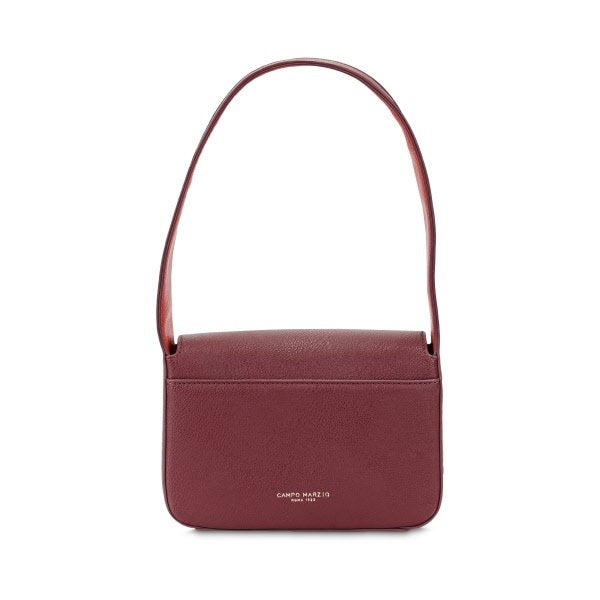 Borsa a spalla Vera - rosso rubino scuro