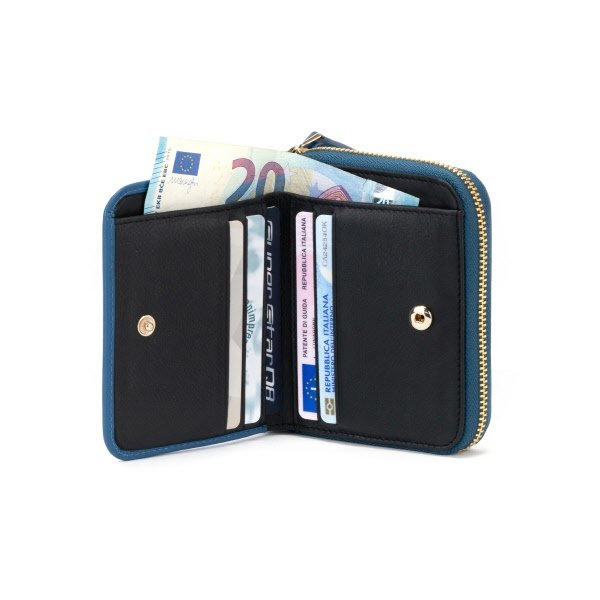 Portafoglio Sibyl - blu lapis