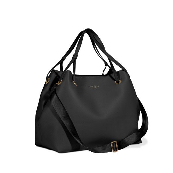 Borsa a spalla Catrin - nero