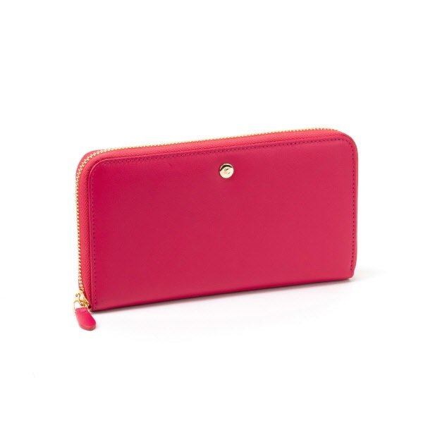 Portafoglio con zip Martha - fucsia
