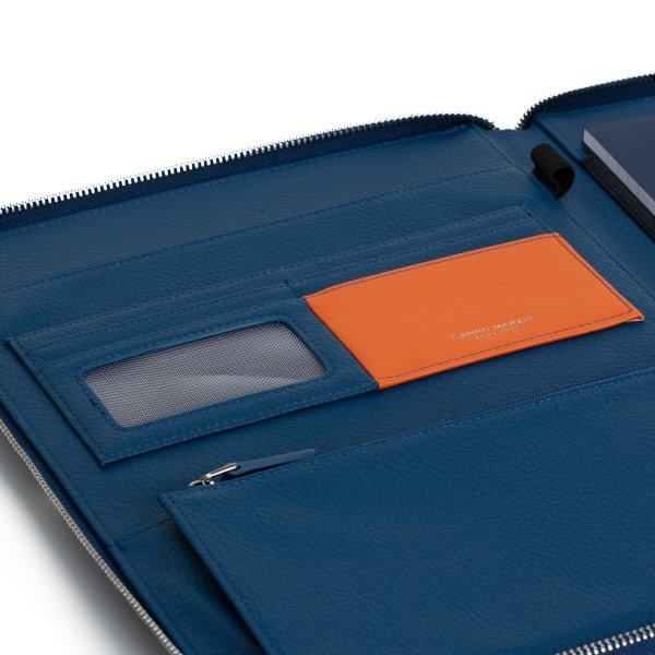 Portfolio A4 Isaac - blu lapis