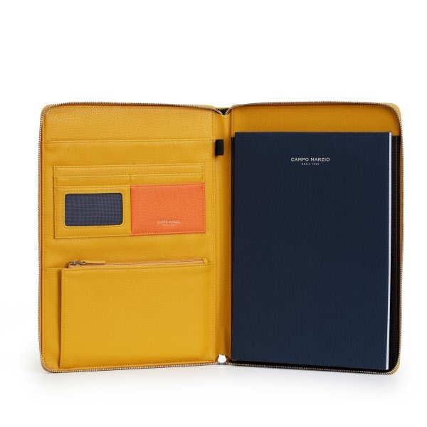 Portfolio A4 Isaac - giallo