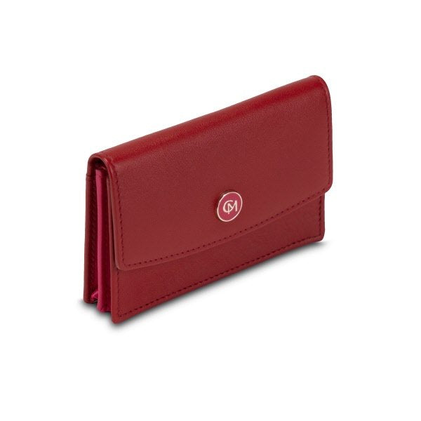 Porta carte Mabel - rosso scarlatto