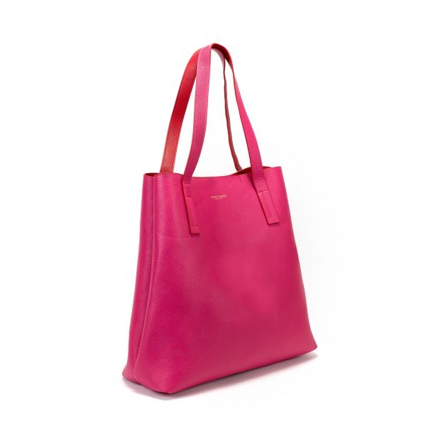 Borsa tote iconica - rosso ciliegia