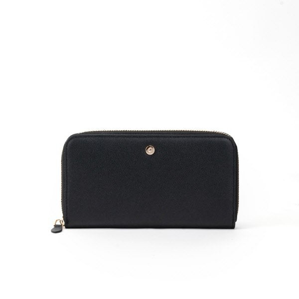 Portafoglio con zip Martha - nero