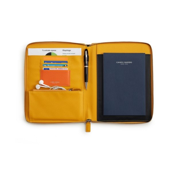 Portfolio A5 Albert - giallo