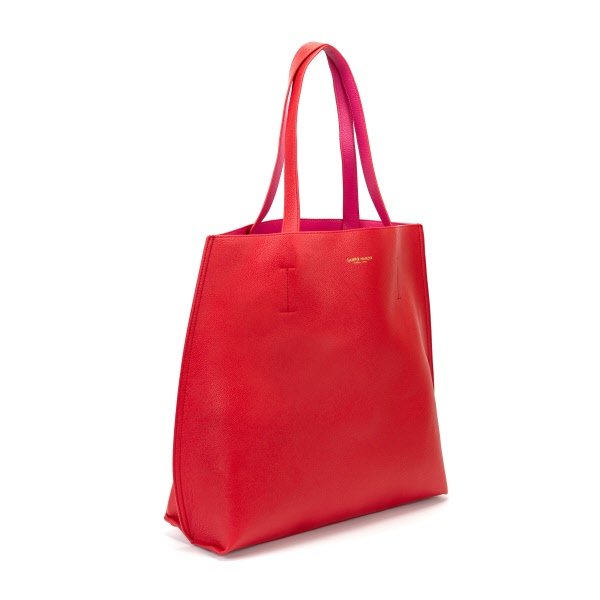 Borsa tote iconica - rosso ciliegia