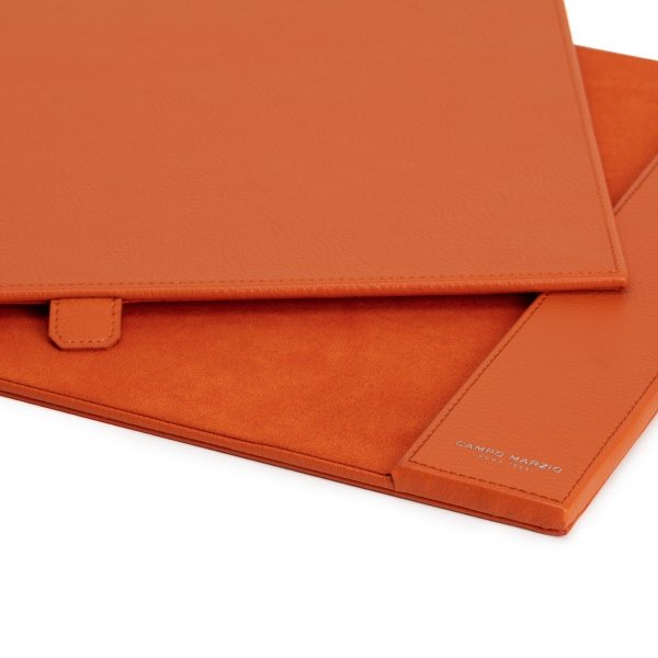 Sottomano doppio Aristotle - arancione