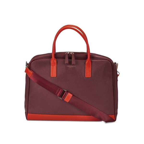 Borsa portadocumenti 15,6" Moda - rosso rubino scuro