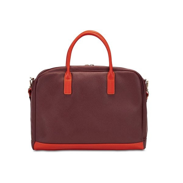 Borsa portadocumenti 15,6" Moda - rosso rubino scuro