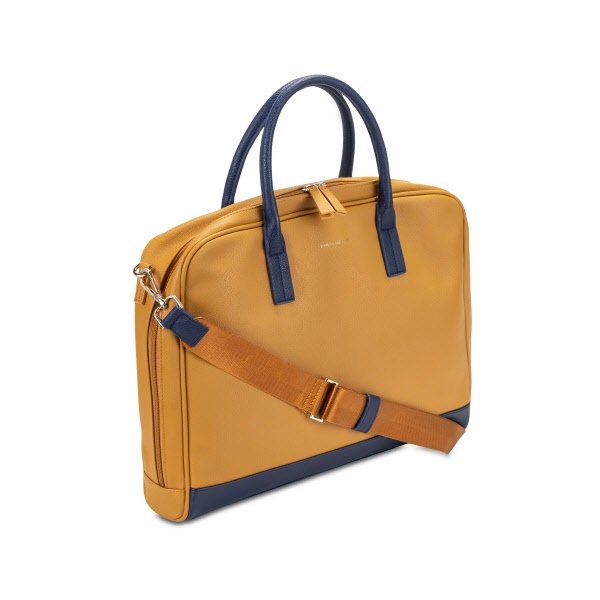 Borsa portadocumenti 15,6" Moda - giallo