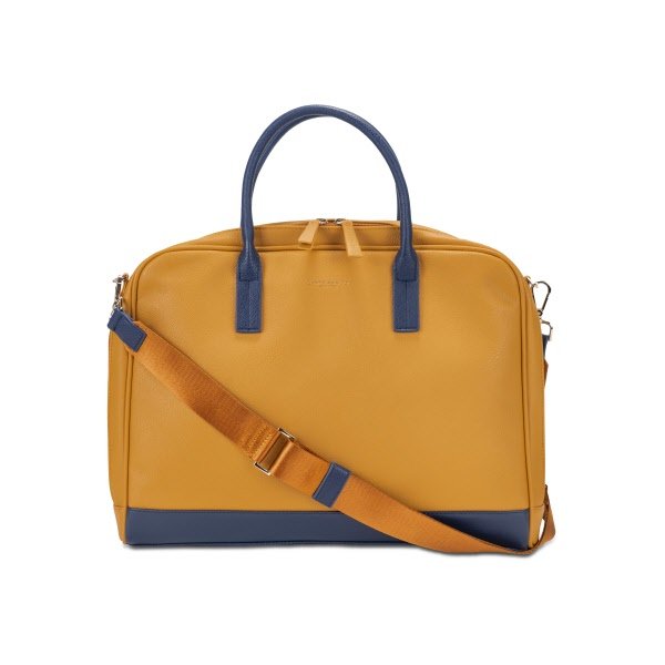 Borsa portadocumenti 15,6" Moda - giallo