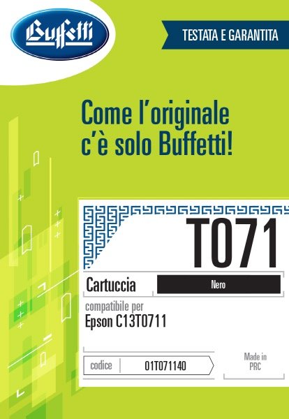 Epson Cartuccia ink jet - Compatibile T071 C13T071440 - Giallo - 345 pag