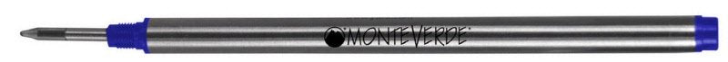 Refill per roller MontBlanc - inchiostro blu - punta Fine - blister 2 pezzi