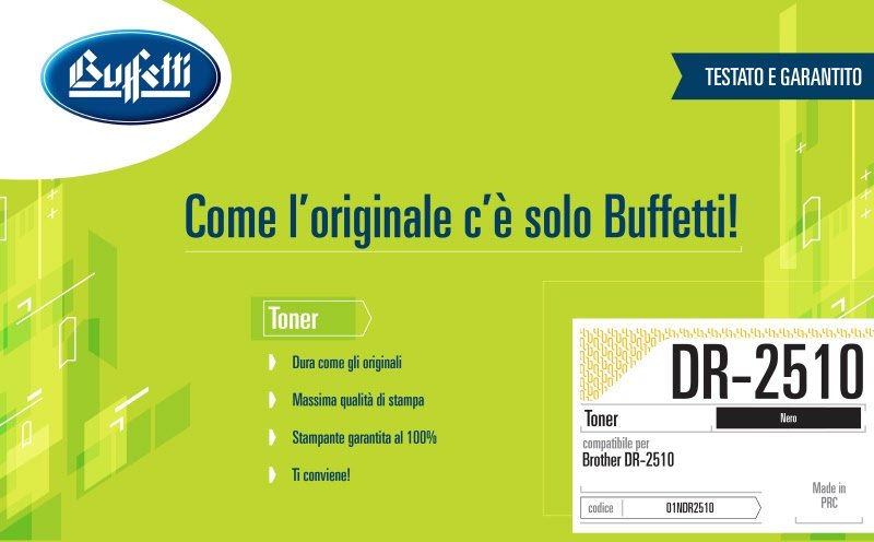Brother Tamburo - Compatibile DR-2510 - Tamburo - 15.000 pag