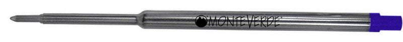 Refill per penna a sfera Waterman - inchiostro blu - punta Media - blister 2 pezzi