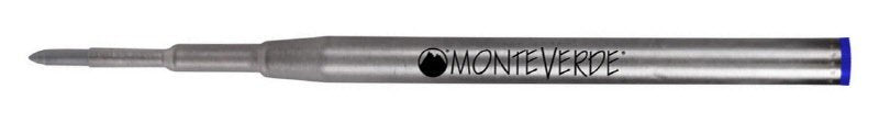 Refill per penna a sfera gel MontBlanc - inchiostro blu - punta Media - blister 2 pezzi