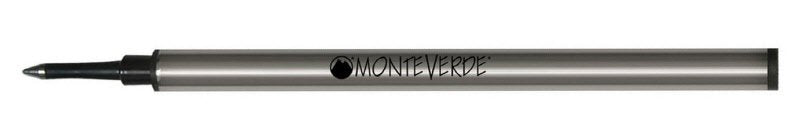 Refill in metallo per roller - inchiostro nero - blister da 2 pezzi